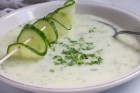 Gurkencremesuppe