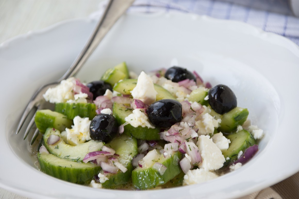 Griechischer Gurkensalat