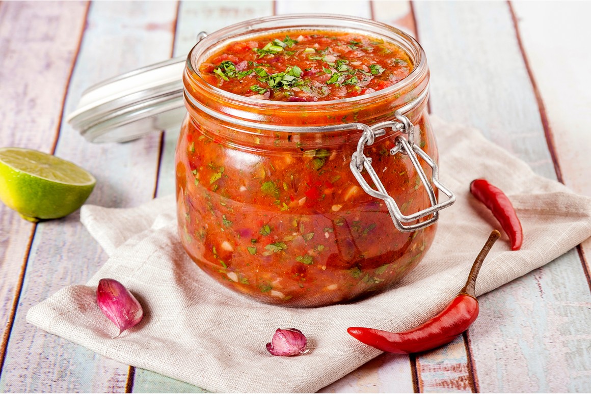 Tomatensalsa mit Chili