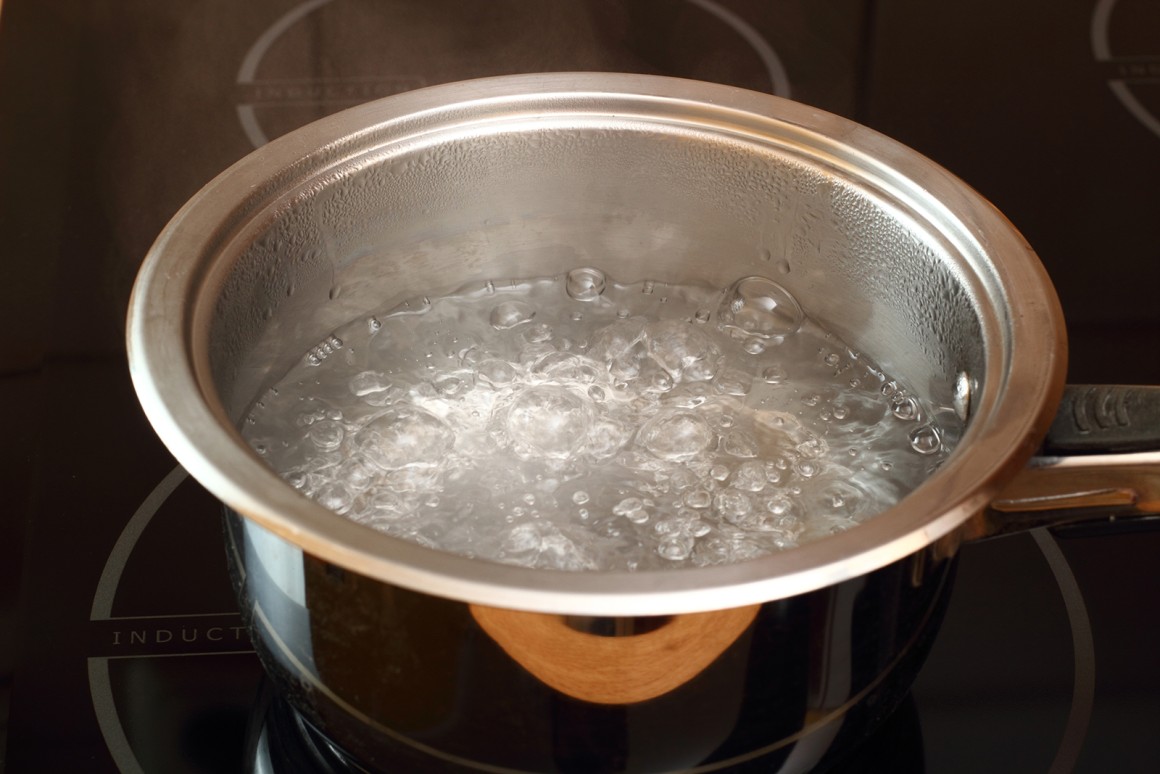 Wasser schnell zum Kochen bringen