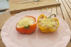 Gegrillte-Gefüllte Paprika