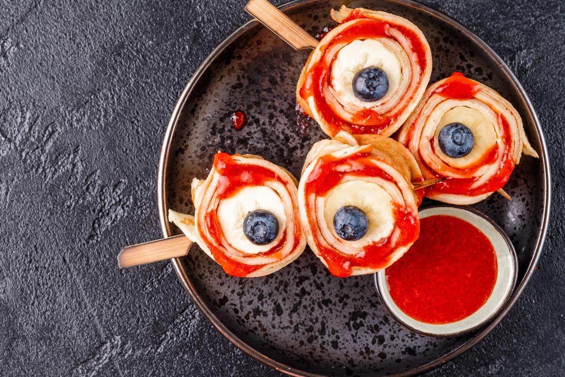 Halloween-Pfannkuchen