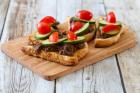 Hackfleisch-Toasts