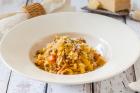 Risotto mit Hackfleisch und Kohl