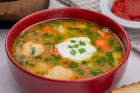 Hackfleischsuppe