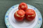 Gefüllte Tomaten vom Grill