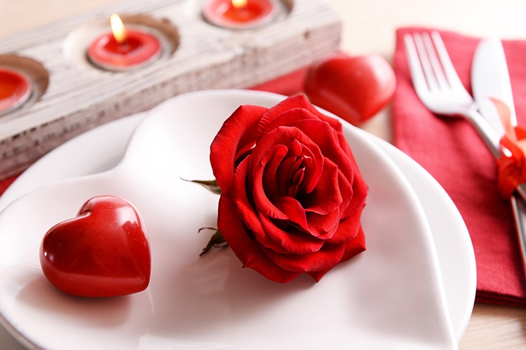 Valentinstagsmenü