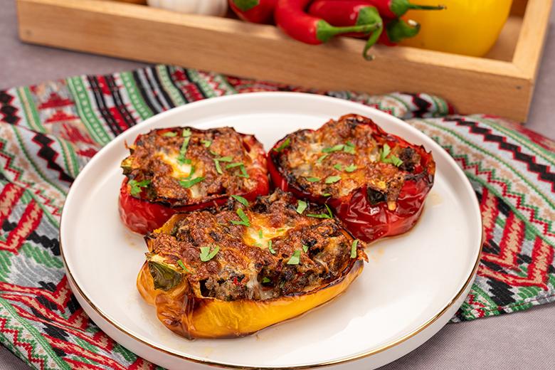 Gefüllte Paprika aus dem Airfryer