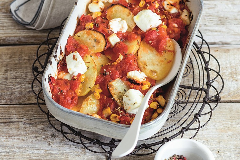 Mexikanischer Kartoffelauflauf