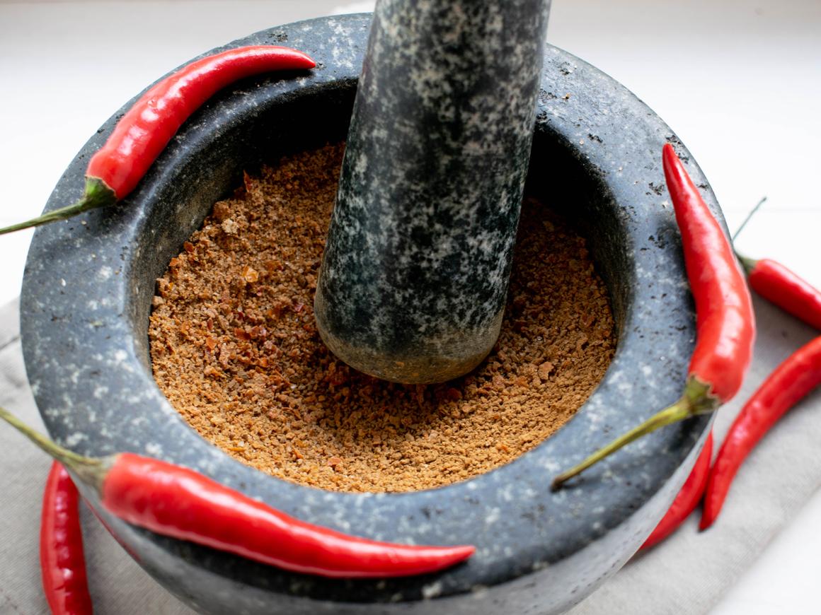 Schoko-Chili-Salz