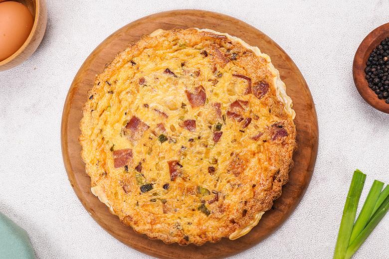 Quiche Lorraine mit Blätterteig
