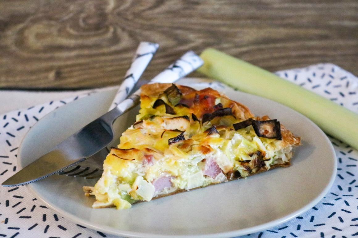 Quiche Lorraine mit Blätterteig