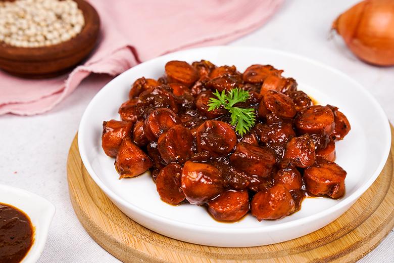 Currysauce für die Currywurst