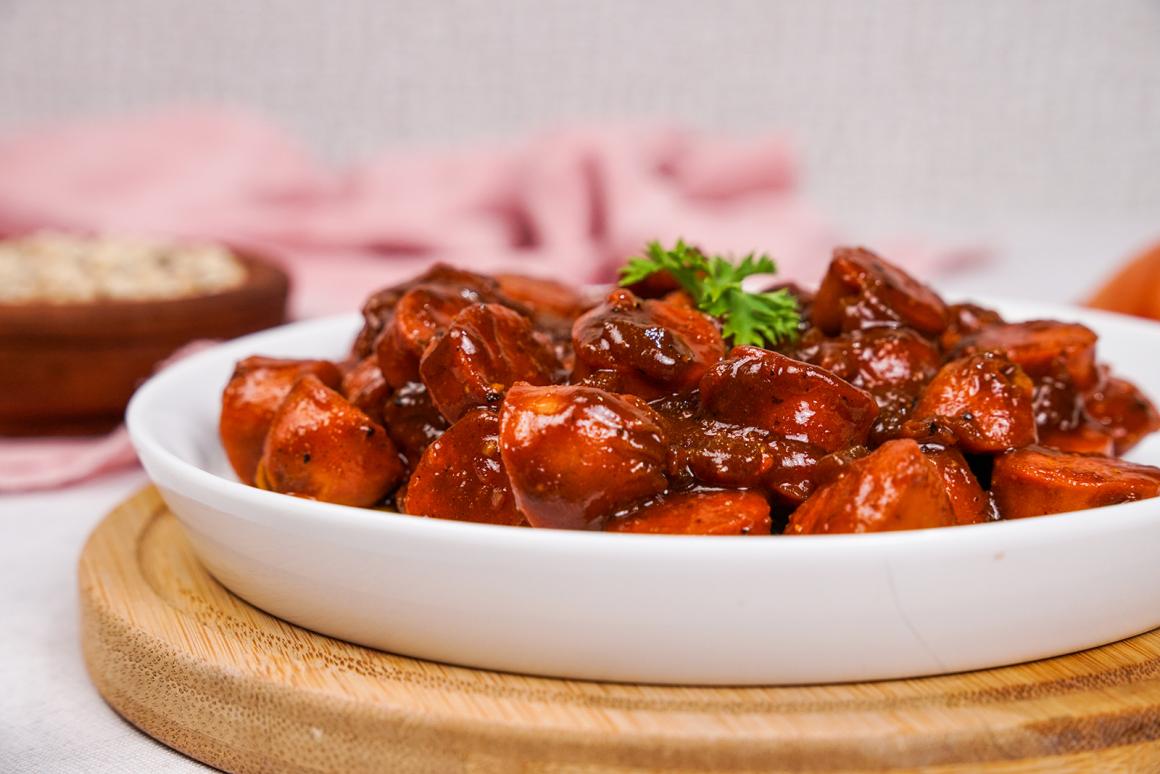 Currysauce für die Currywurst