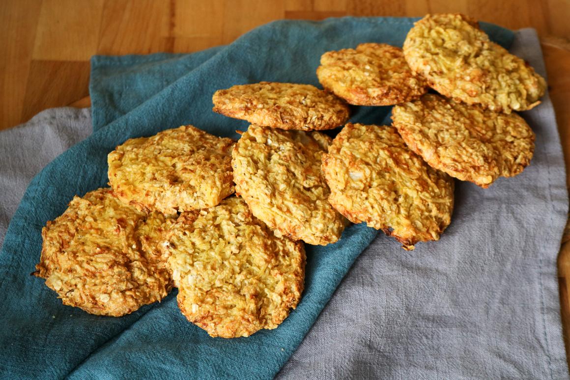 Fettarme Kartoffelpuffer aus dem Backofen