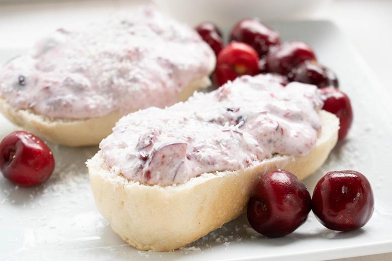 Kokos-Kirsch-Aufstrich mit Chili