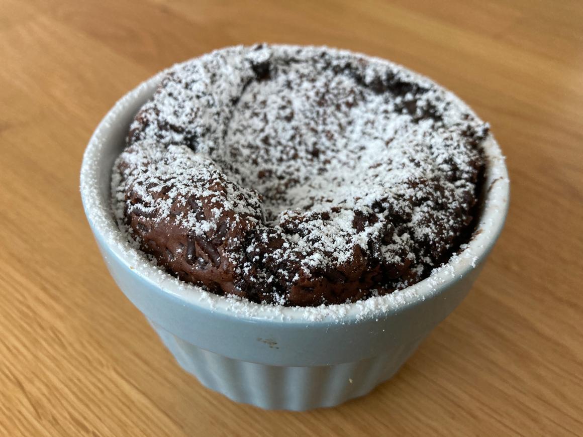 Schokoküchlein aus der Heißluftfritteuse