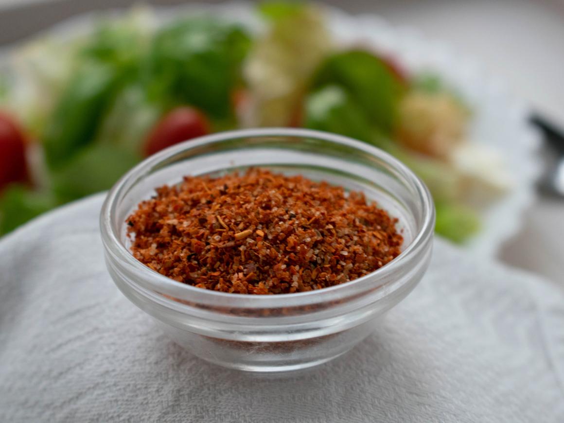 Selbstgemachte Gewürzmischung für Salat