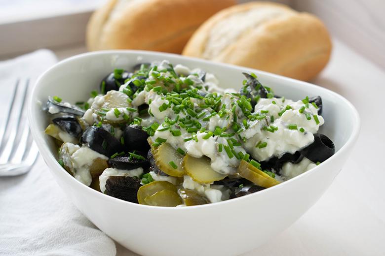 Hüttenkäse-Salat