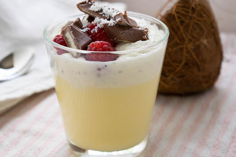 Vanille-Kokos-Pudding