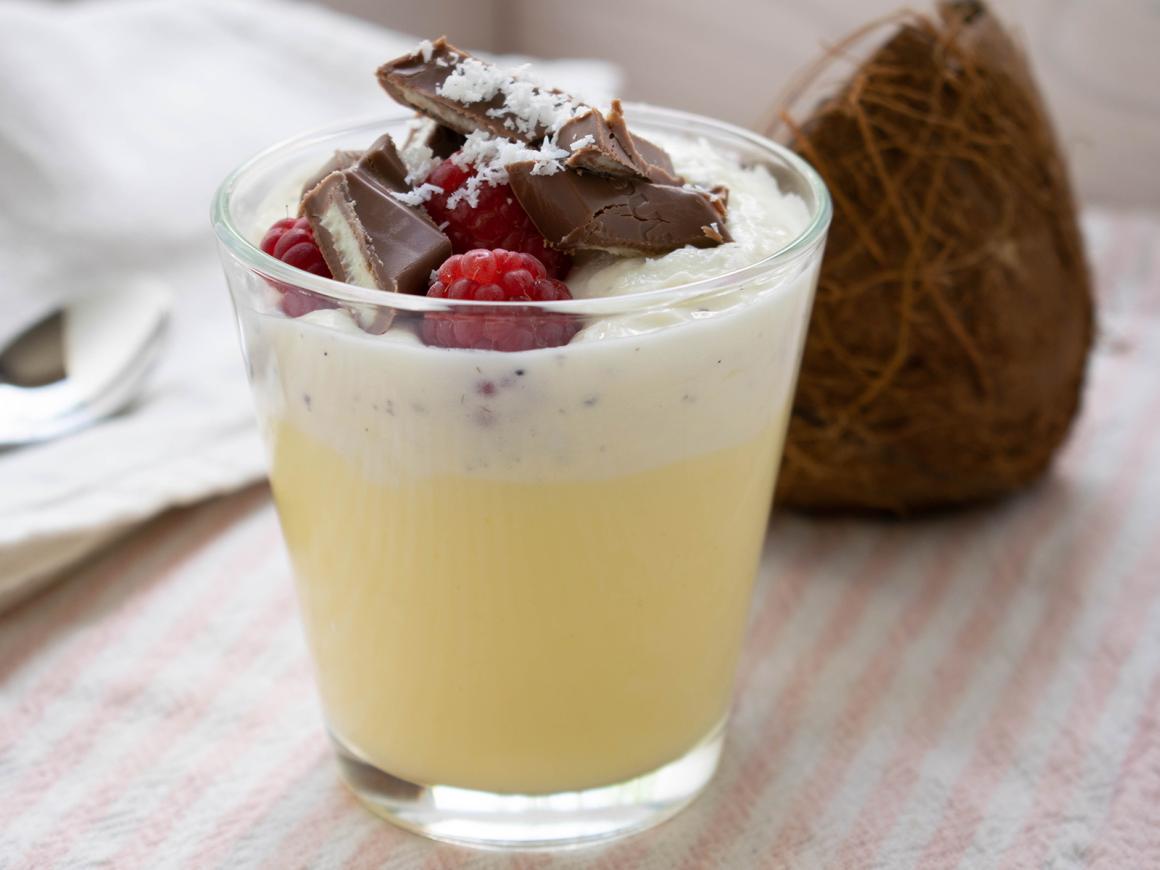 Vanille-Kokos-Pudding