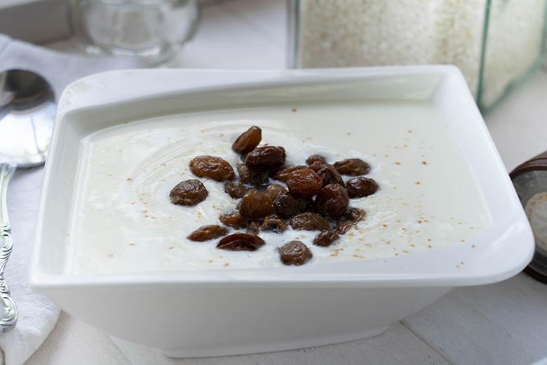 Vegane Rosinenreiscreme
