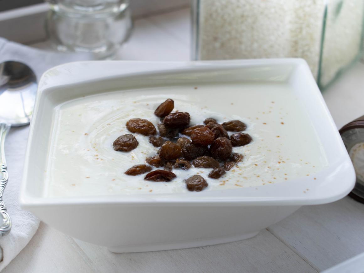 Vegane Rosinenreiscreme