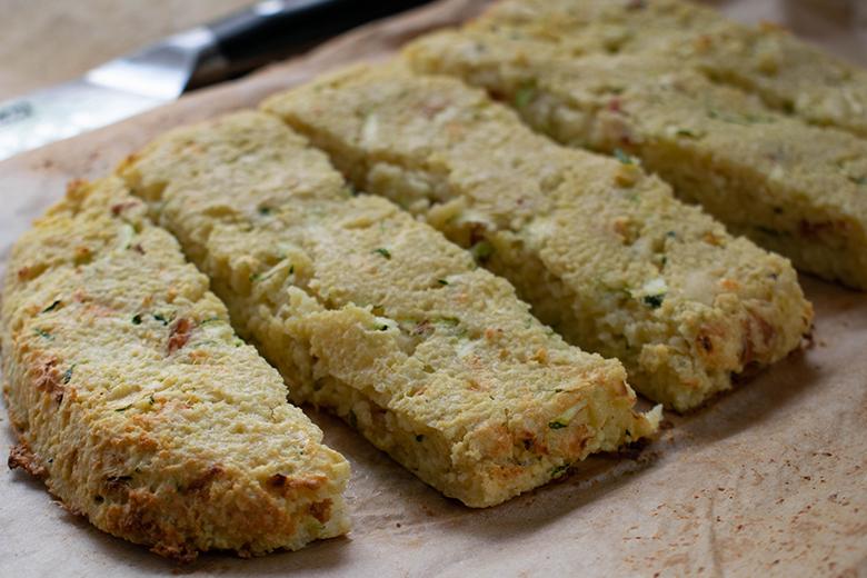 Quinoa-Speck-Schnitten