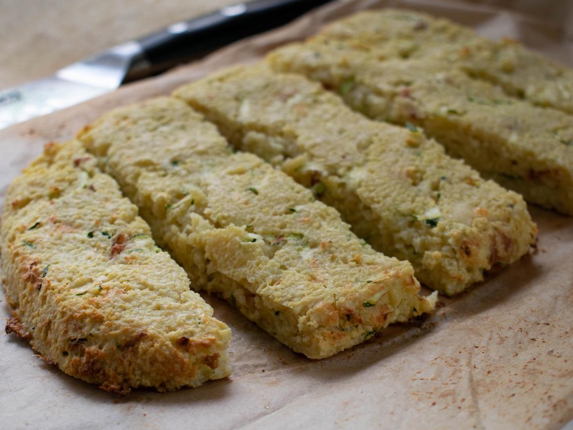 Quinoa-Speck-Schnitten