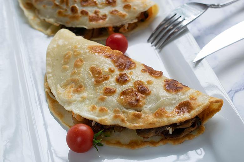 Gefüllte Crêpes