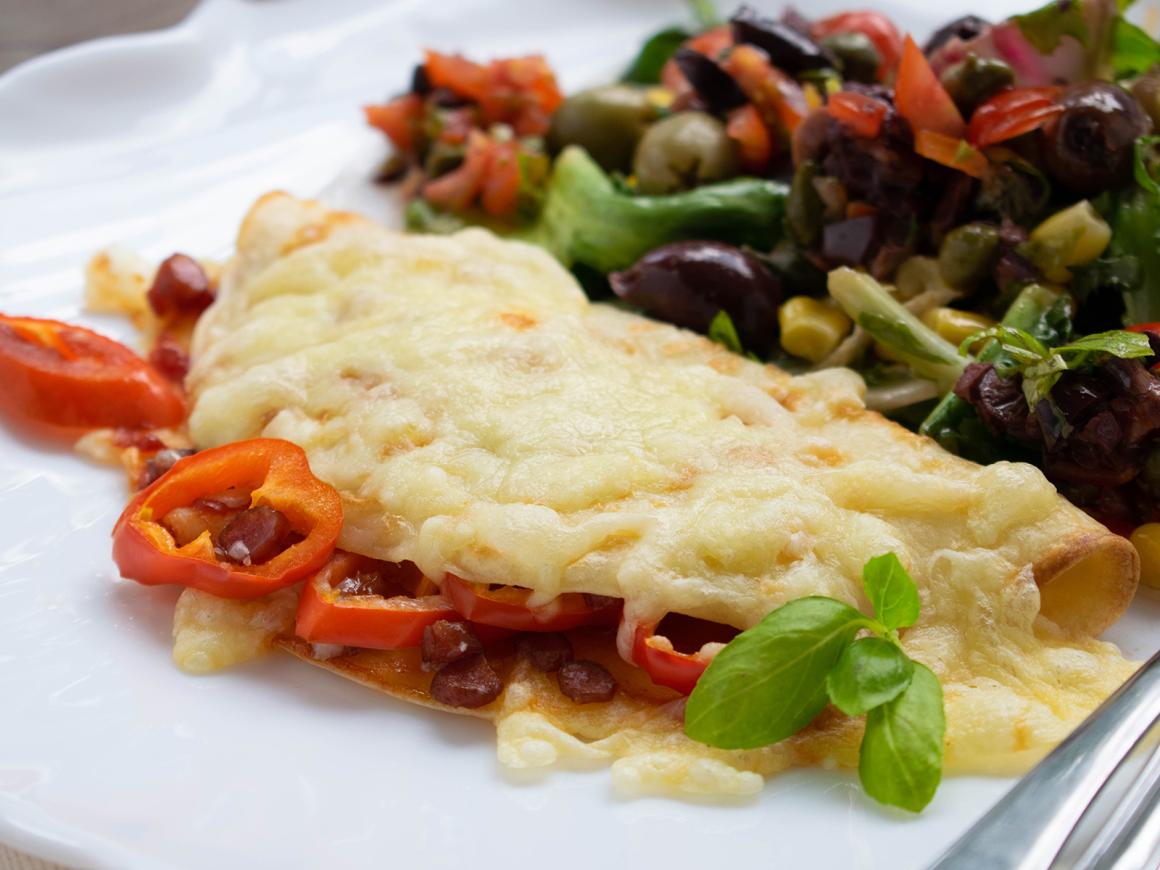 Gratinierte Crespelle