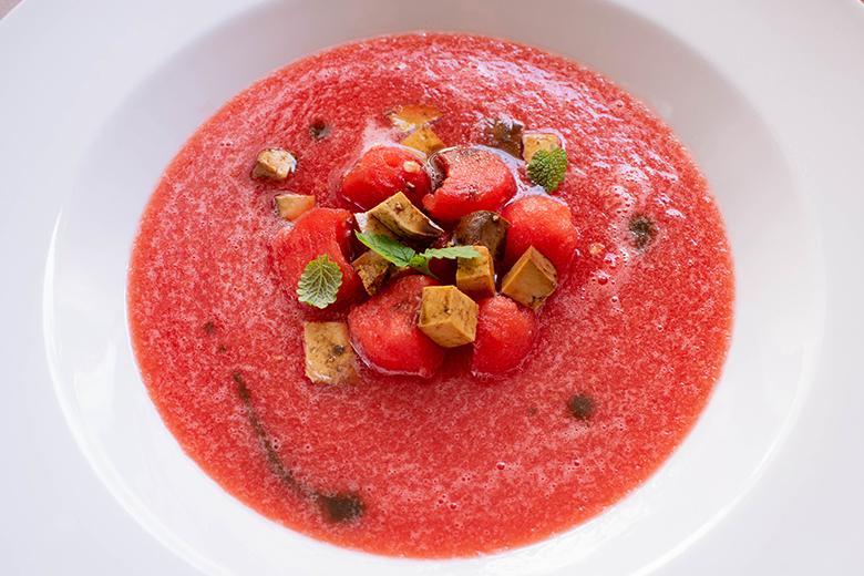 Kalte Melonensuppe