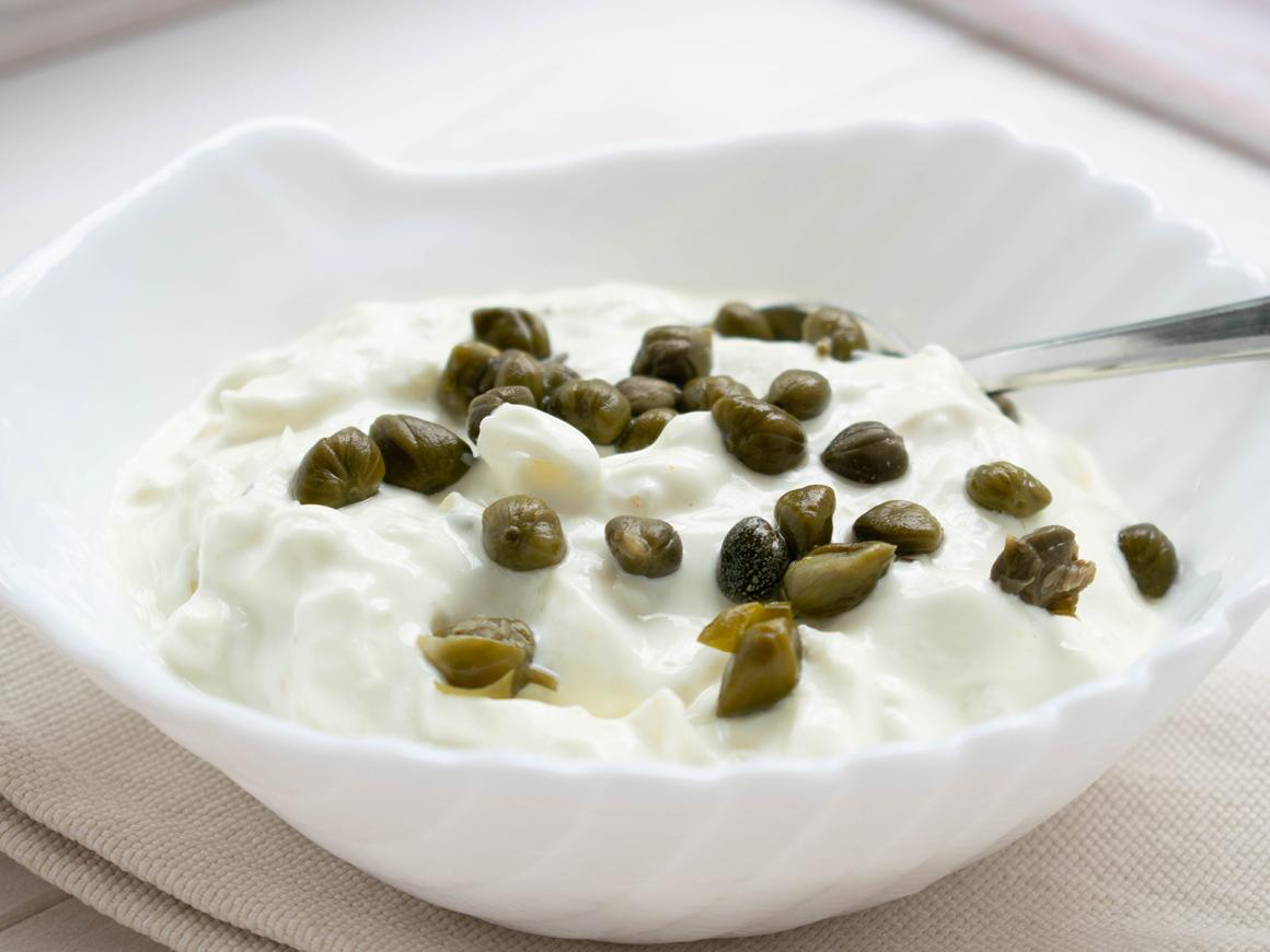 Kapernsauce mit Senf