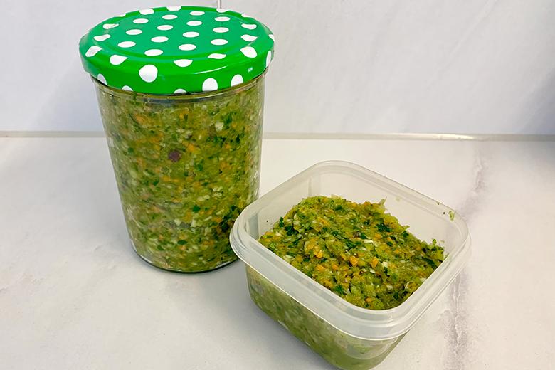 Suppengrün-Paste selber machen