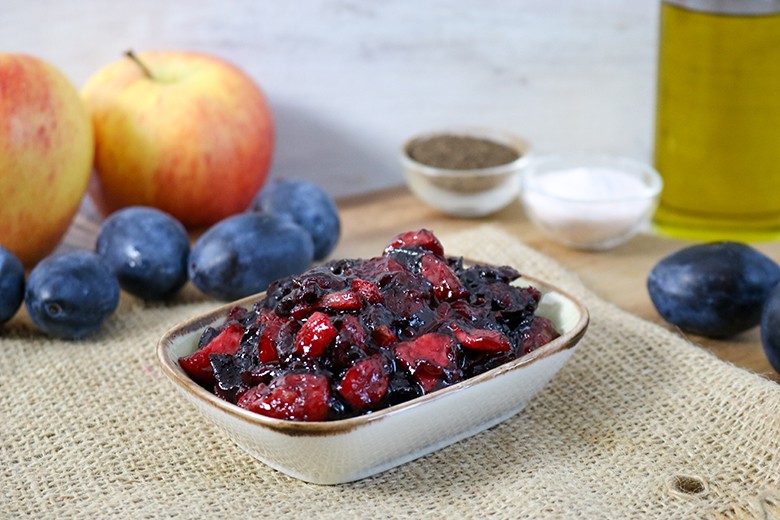 Apfel-Pflaumenmus