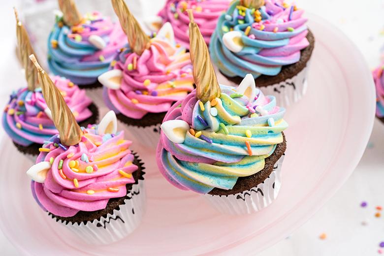 Einhorn Cupcakes