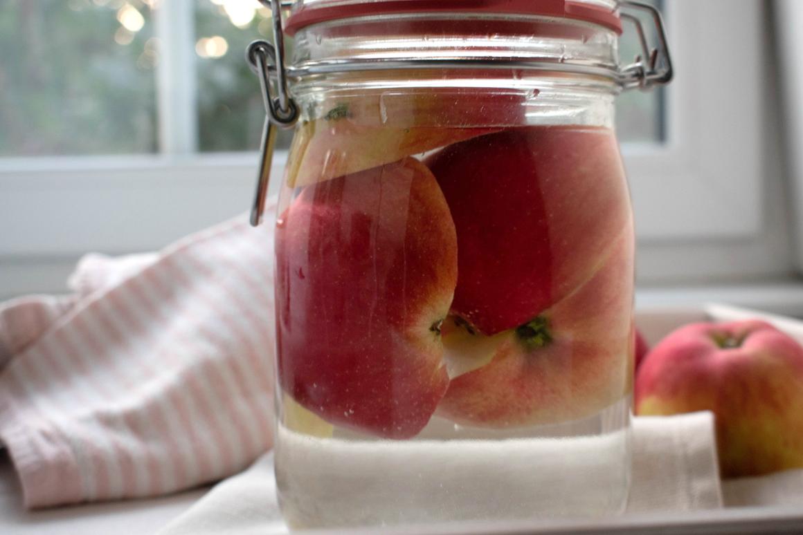 Fermentierte Äpfel
