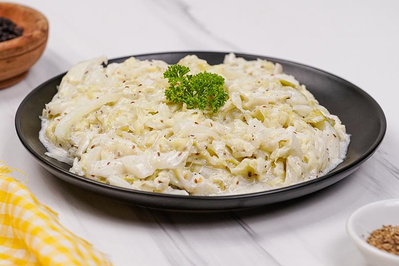 Krautsalat mit Sahne