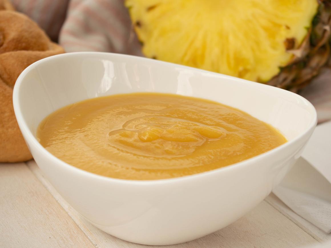 Mangoaufstrich mit Ananas