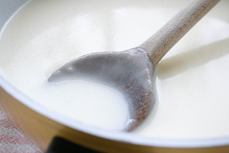 Französische weiße Buttersauce