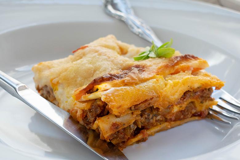 Pfannenlasagne