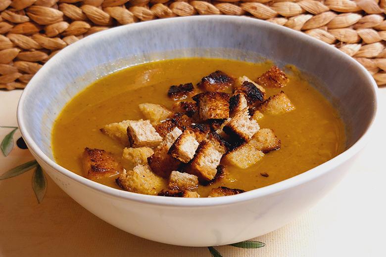 Kürbis-Orangensuppe