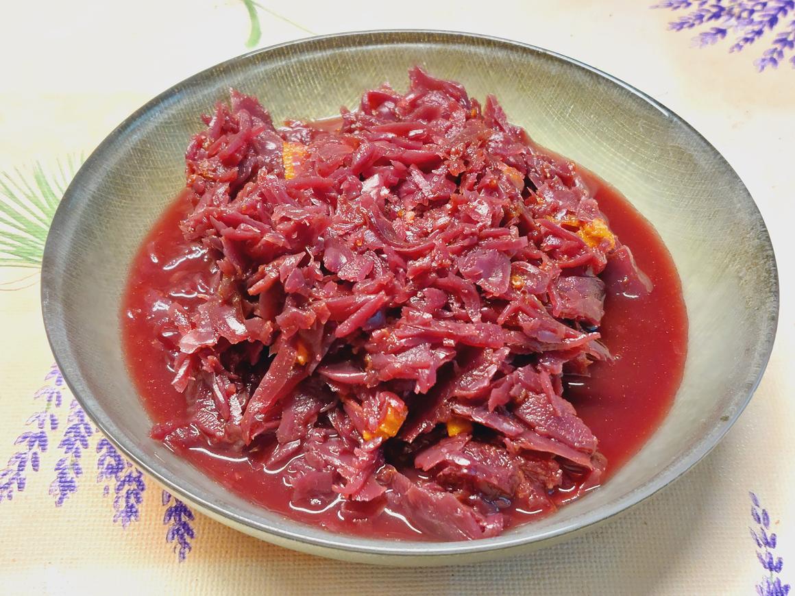 Blaukraut mit Mandarinen