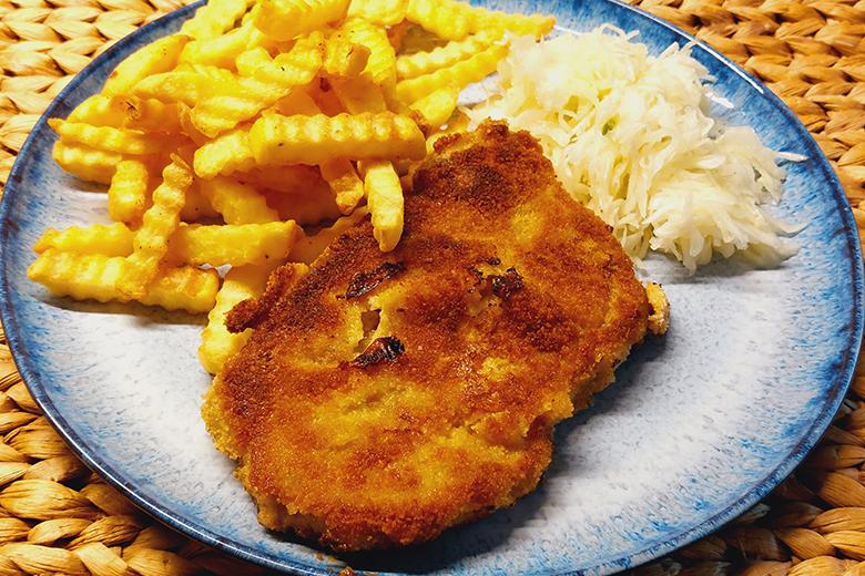 Bärlauch-Kotelett