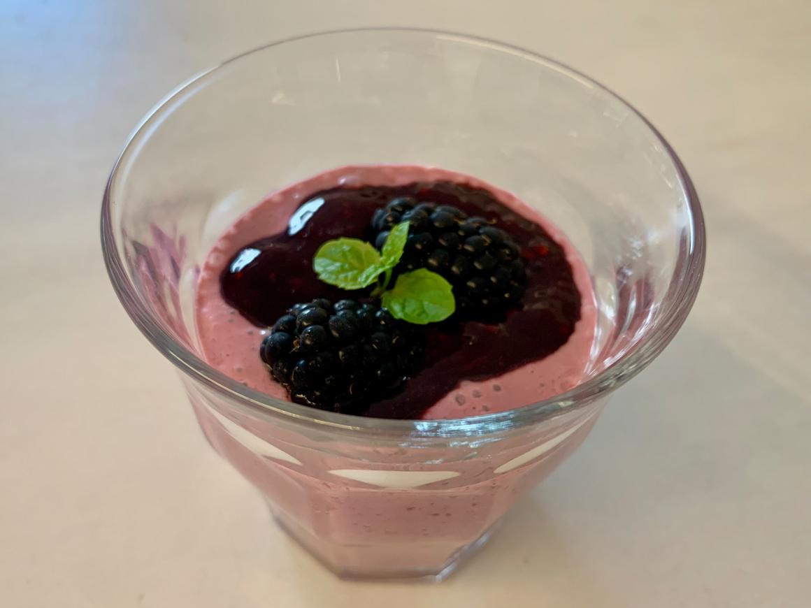 Brombeerjoghurt