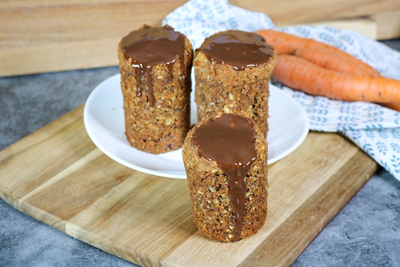 Möhrenkuchen im Glas