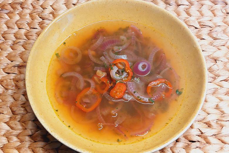 Knoblauch-Zwiebelsuppe