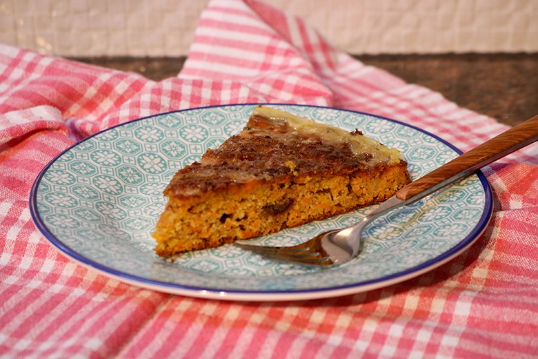 Zuckerfreier Möhrenkuchen