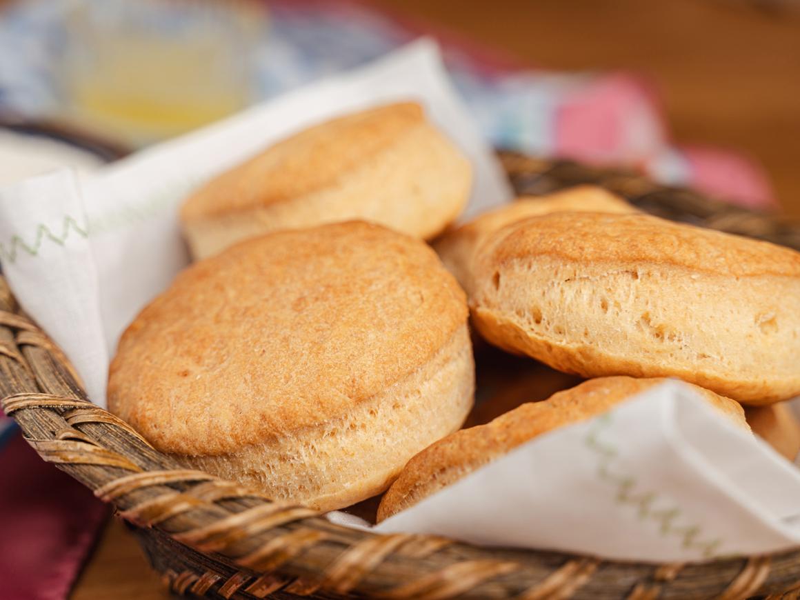 Brötchen mit Backpulver