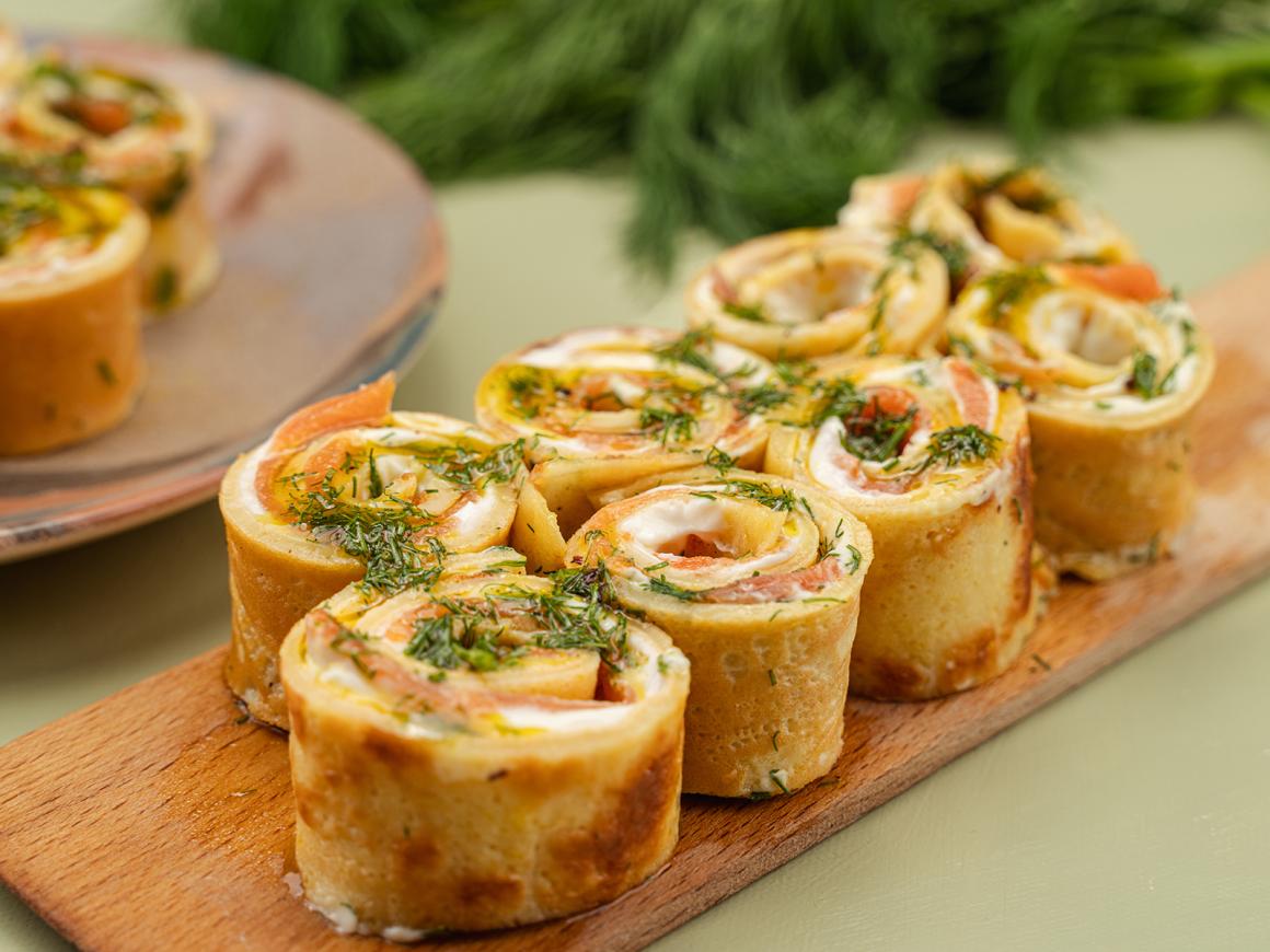 Wraps mit Lachs